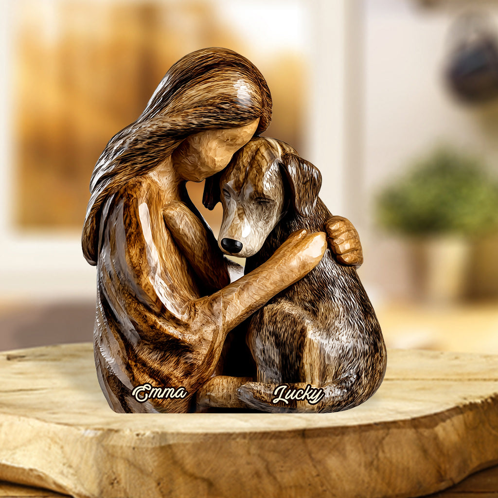 Dog Lovers - Personalized Dog Custom Shaped Acrylic Plaque