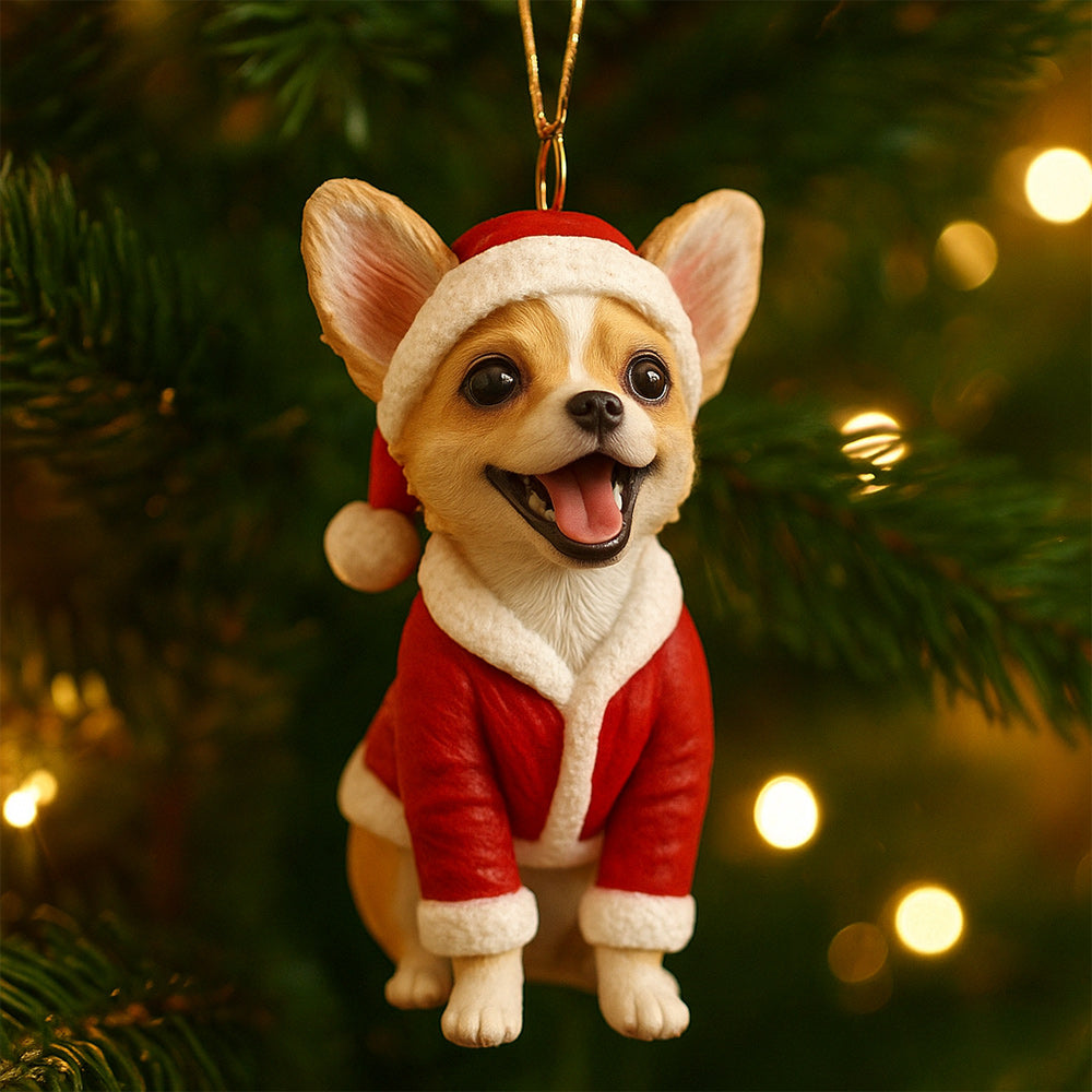 Poilu et lumineux - Figurine miniature 3D personnalisée pour chien