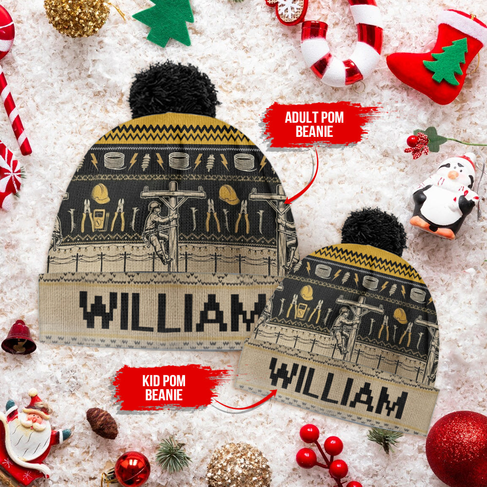 Vie de monteur de lignes - Bonnet personnalisé pour monteur de lignes