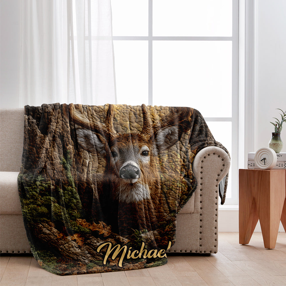 Love Hunting - Personalized Hunting Blanket