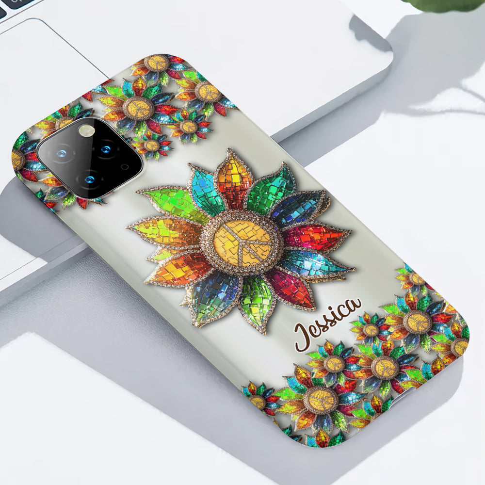 Coque de téléphone personnalisée Hippie Soul - Motif hippie intégral