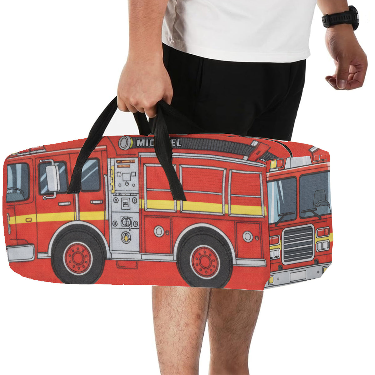 Service des pompiers - Sac de sport personnalisé pour pompiers