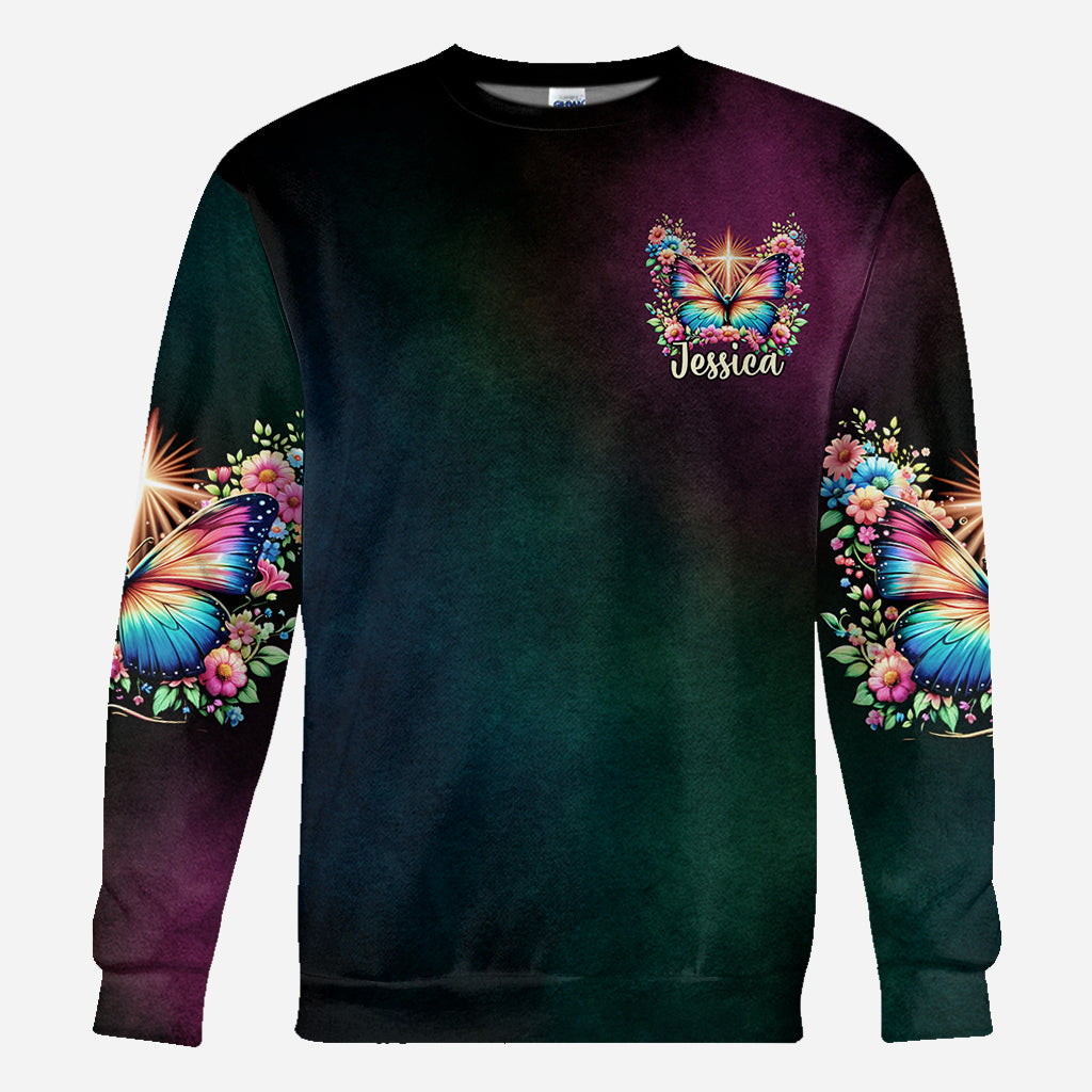 Priez pour tout - T-shirt chrétien personnalisé