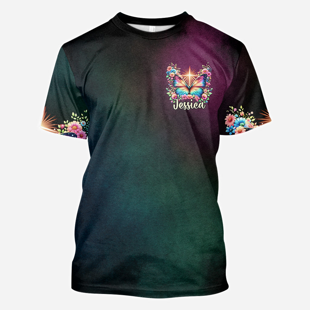 Priez pour tout - T-shirt chrétien personnalisé