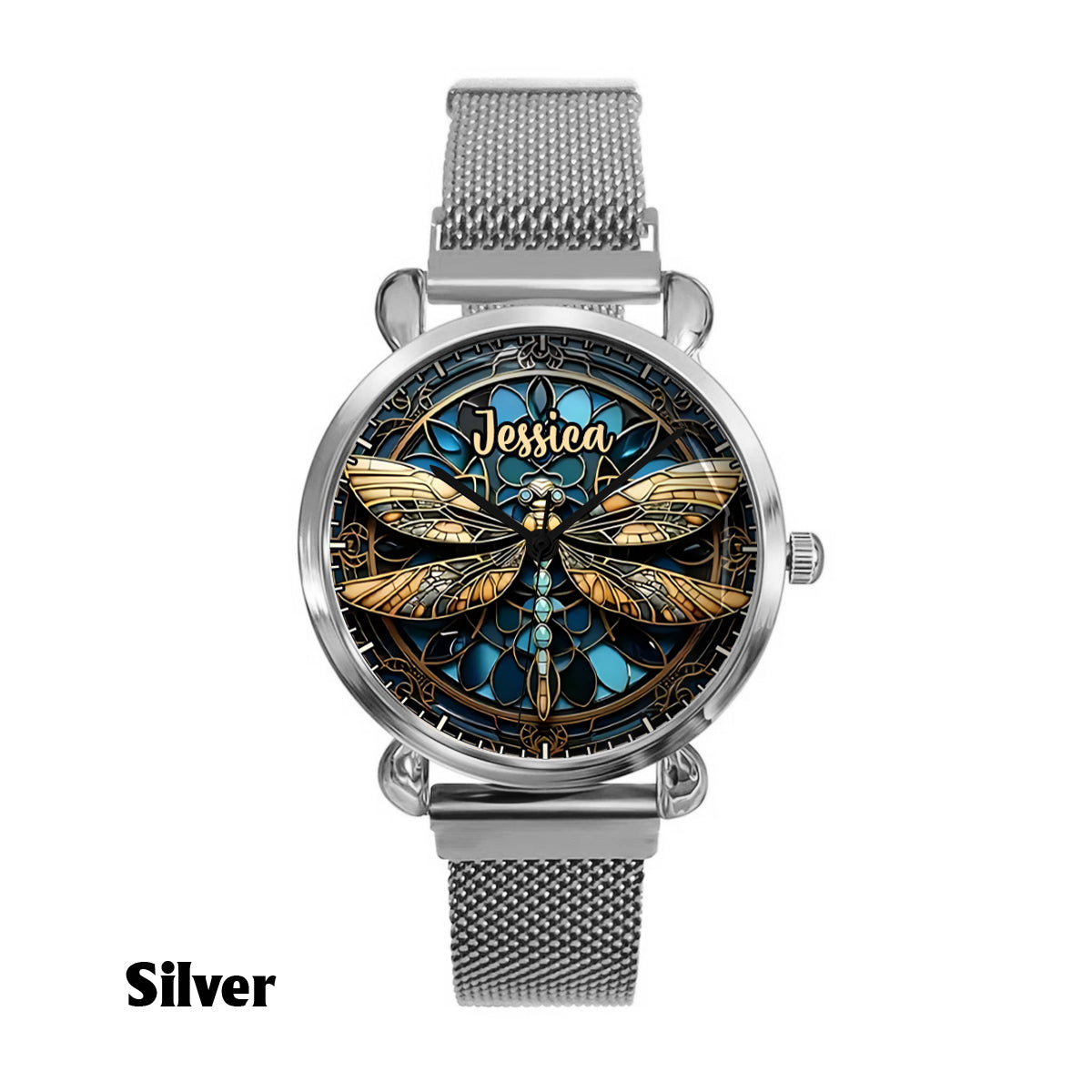 Beautiful Dragonfly - Personalized Dragonfly Women Hand Watch