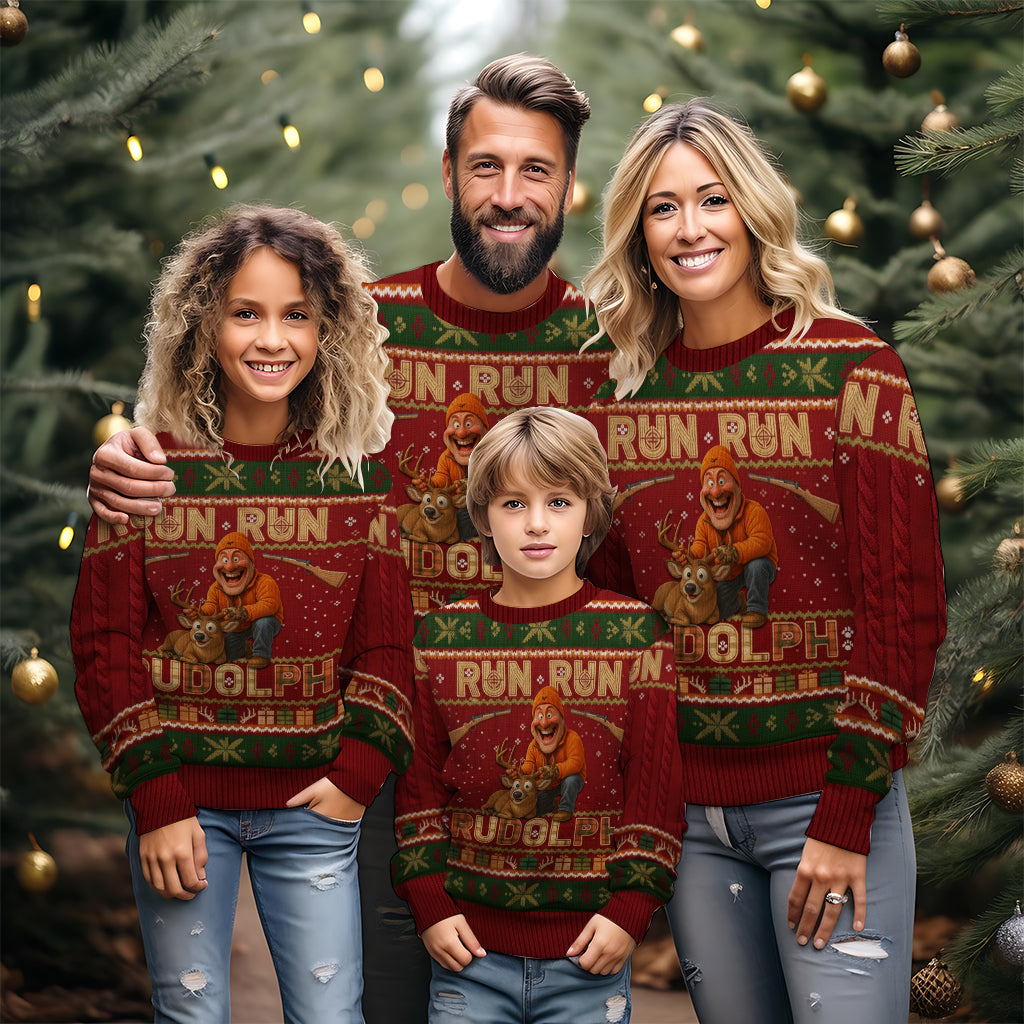 Pull moche de chasse personnalisé Hunter Rudolph