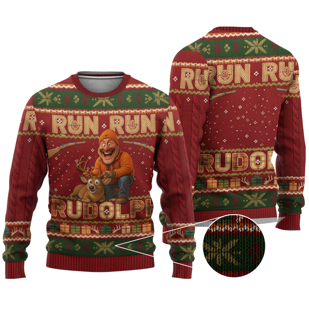 Pull moche de chasse personnalisé Hunter Rudolph