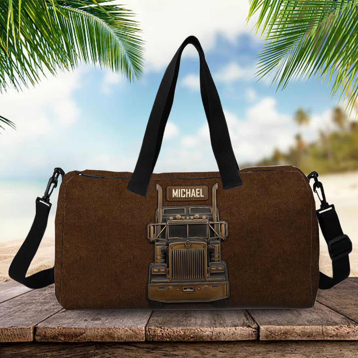 Sac de voyage personnalisé pour chauffeur routier