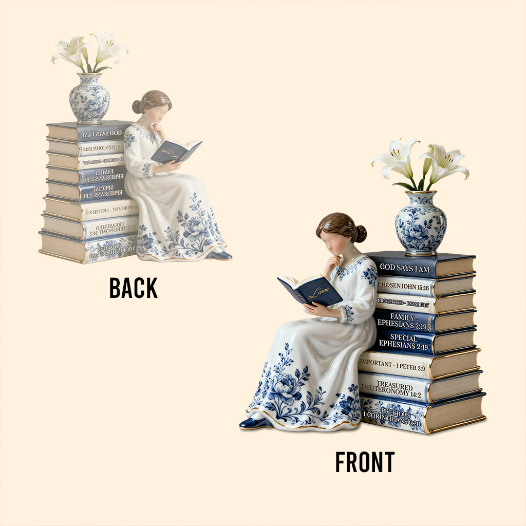 Dieu dit « Je suis » - Plaque acrylique personnalisée chrétienne en forme de pièce