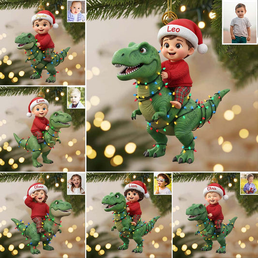 Cadeau de Noël pour enfants - Ornement personnalisé pour enfants