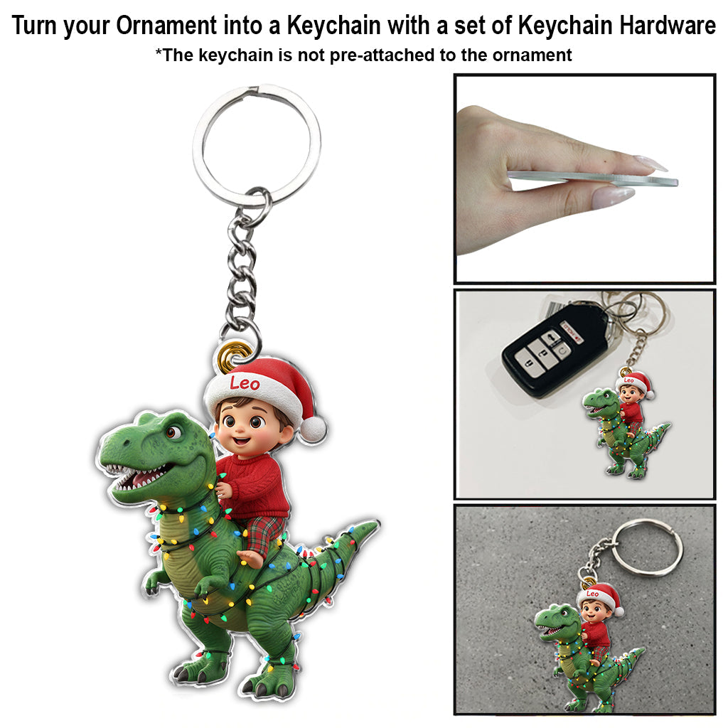 Cadeau de Noël pour enfants - Ornement personnalisé pour enfants