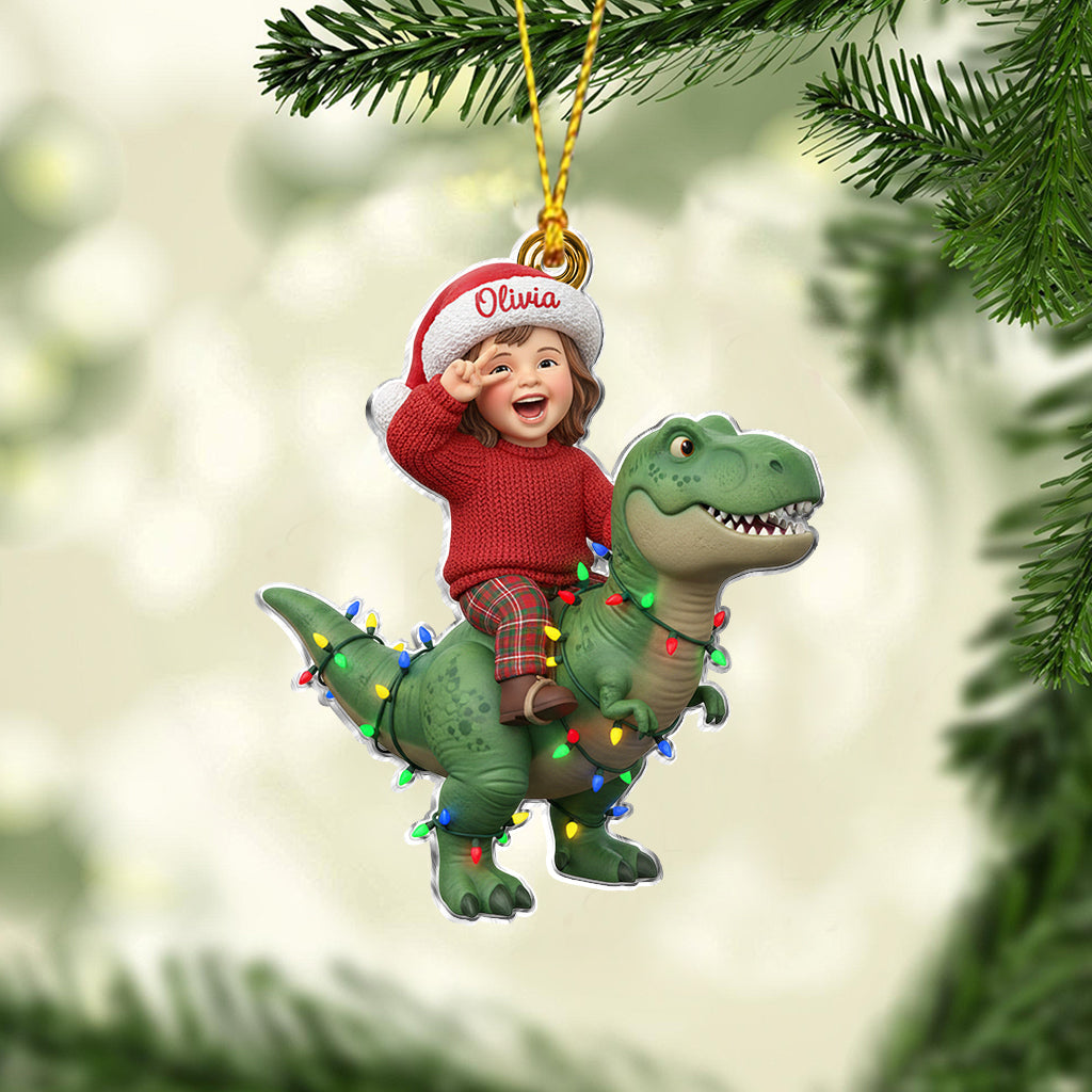 Cadeau de Noël pour enfants - Ornement personnalisé pour enfants