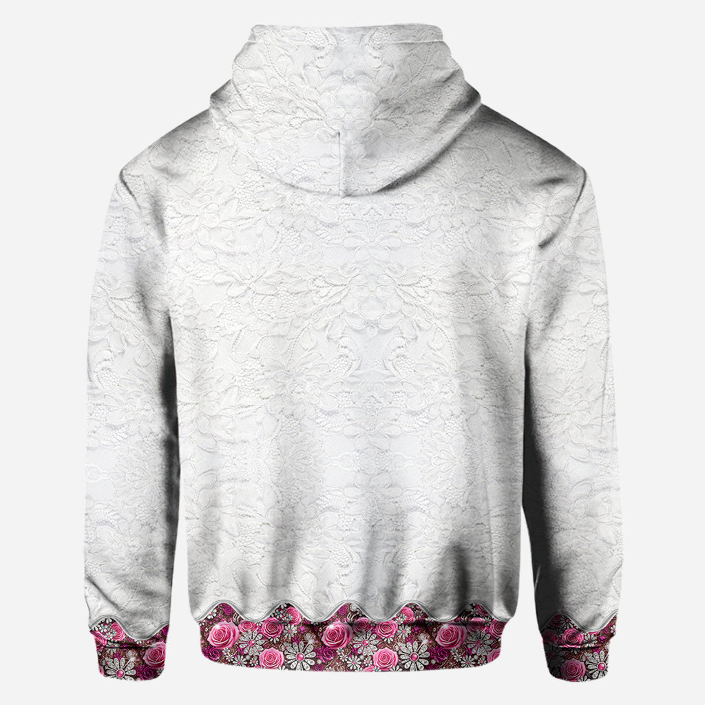 Arrêtez de me demander pourquoi je suis folle - T-shirt personnalisé Flamant rose