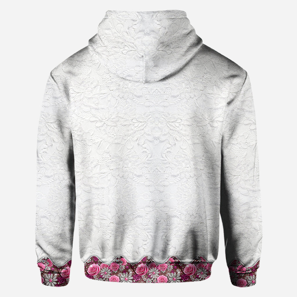 Arrêtez de me demander pourquoi je suis folle - T-shirt personnalisé Flamant rose