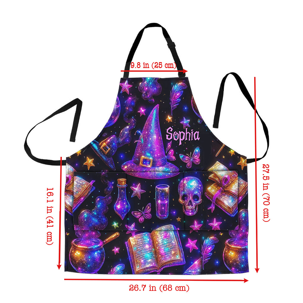 Tablier de sorcière personnalisé « Hocus Pocus » magique