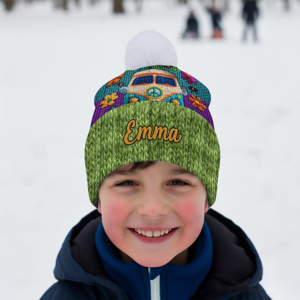 Âmes Hippies - Bonnet Hippie Personnalisé