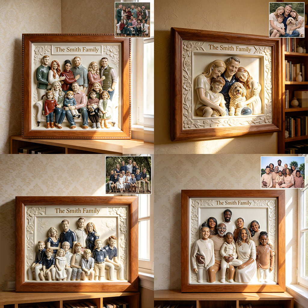 Custom From Any Photo - Personalized Family Acrylic Sign