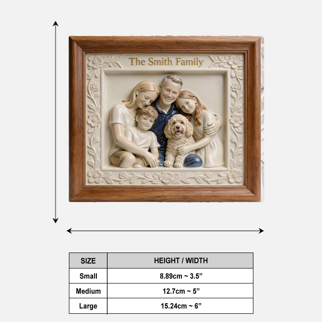 Custom From Any Photo - Personalized Family Acrylic Sign