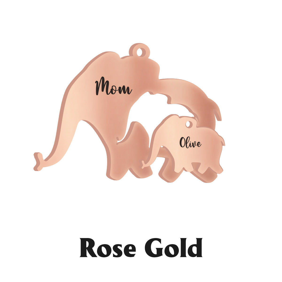 Bonne fête des mères ! Collier pendentif personnalisé assorti pour maman