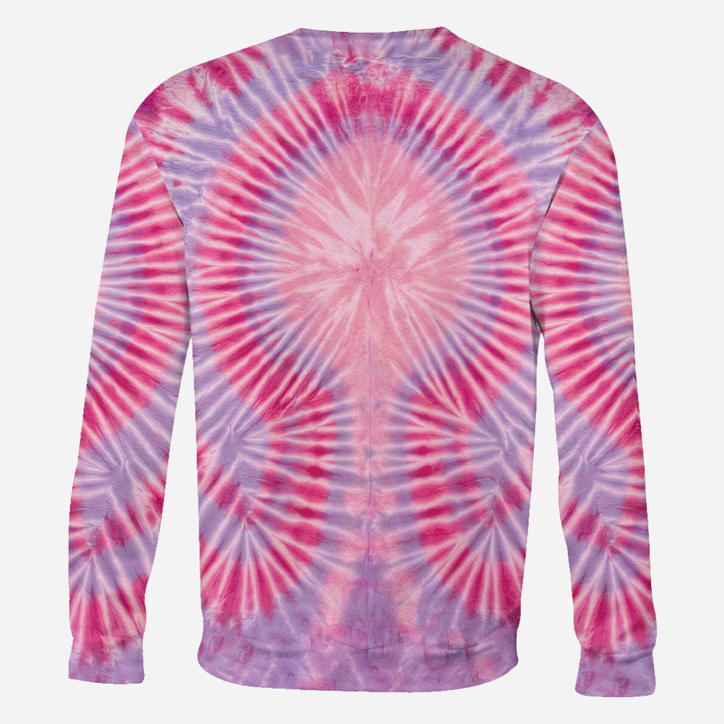 T-shirt Tie-Dye Flamant Chill - T-shirt Flamant Personnalisé