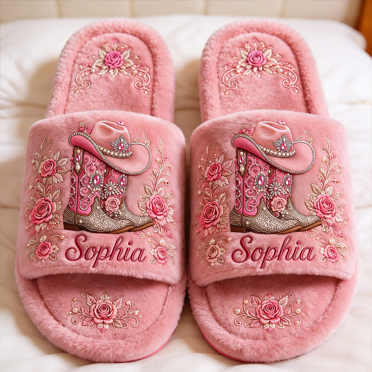Bottes Cowgirl - Chaussons Cowgirl Personnalisés