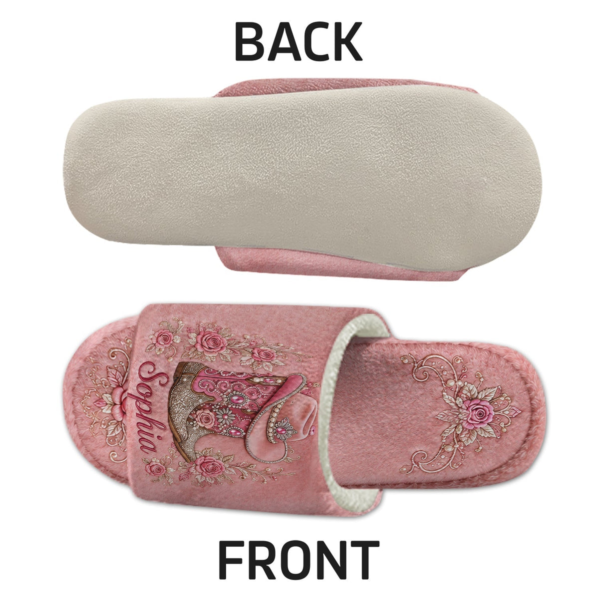 Bottes Cowgirl - Chaussons Cowgirl Personnalisés