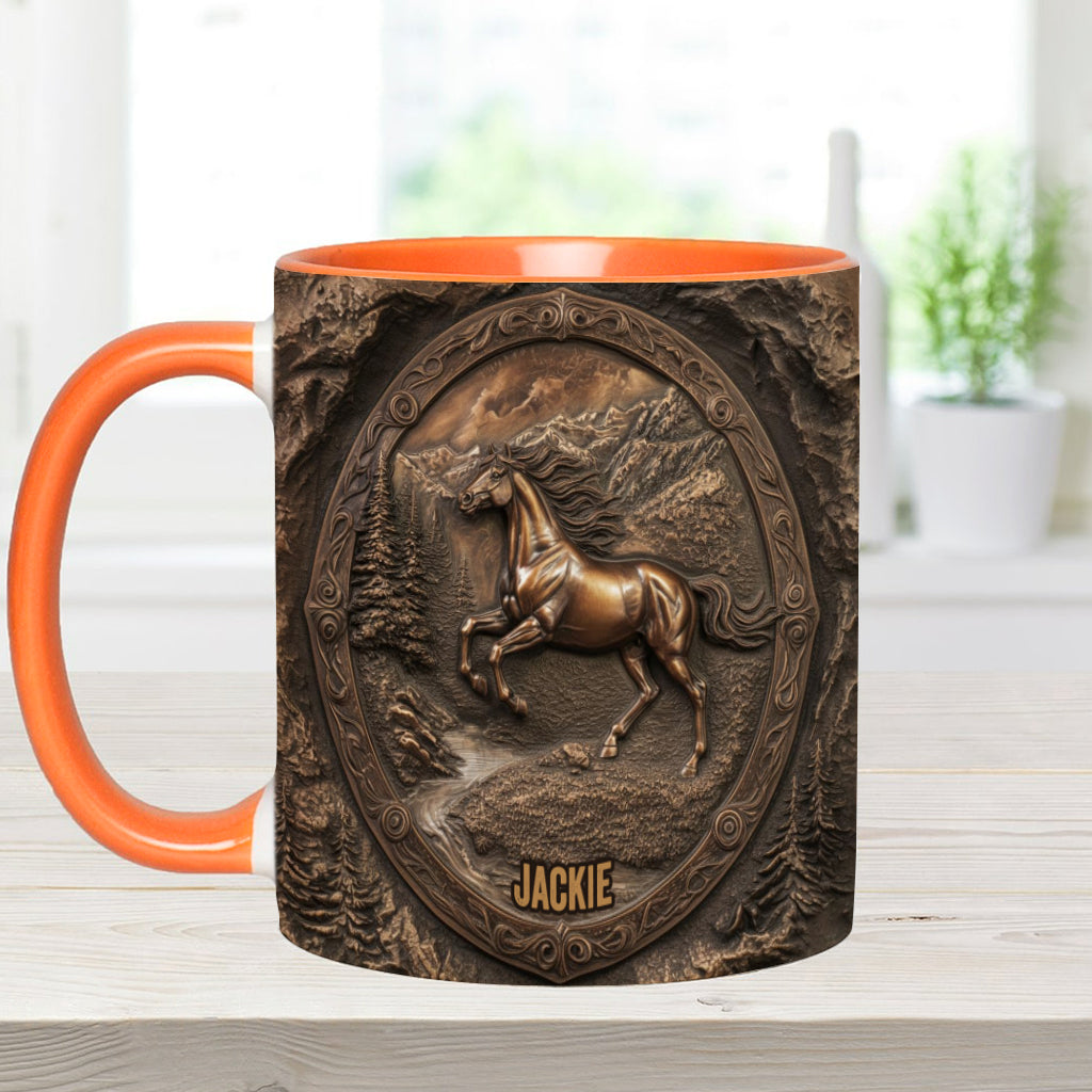 Mug personnalisé Wild Spirit - Motif cheval