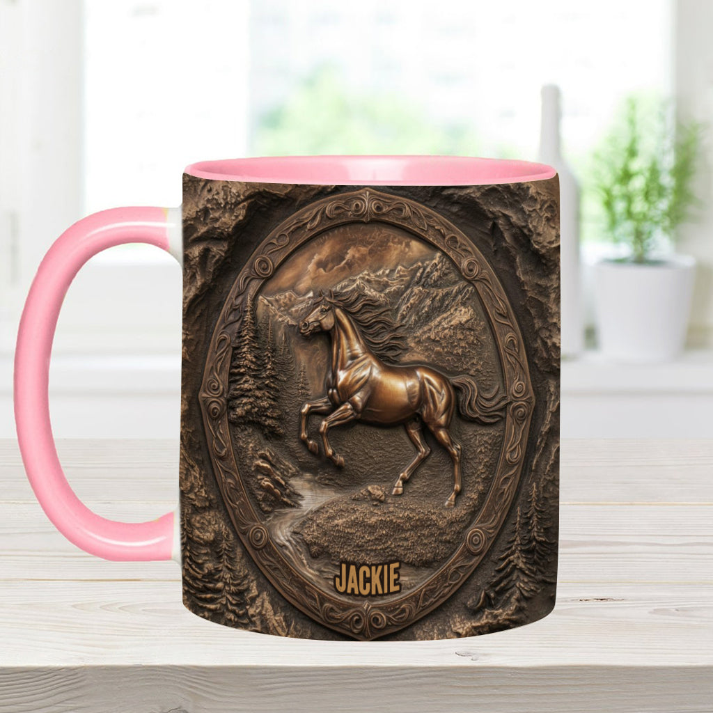 Mug personnalisé Wild Spirit - Motif cheval