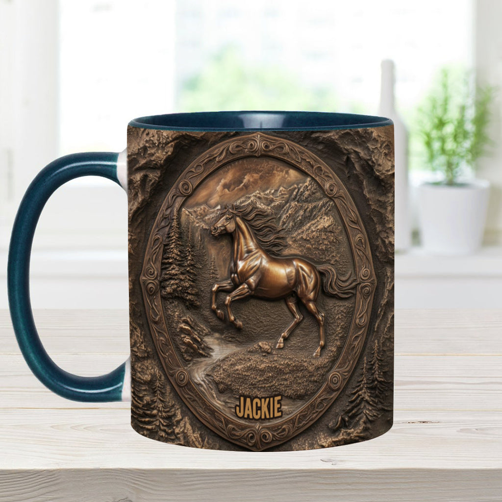 Mug personnalisé Wild Spirit - Motif cheval