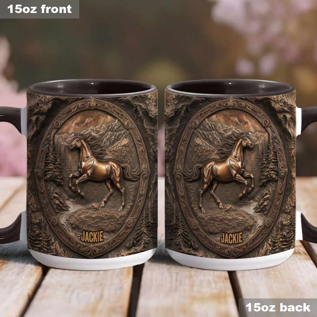Mug personnalisé Wild Spirit - Motif cheval