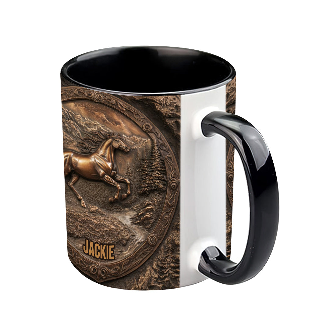 Mug personnalisé Wild Spirit - Motif cheval