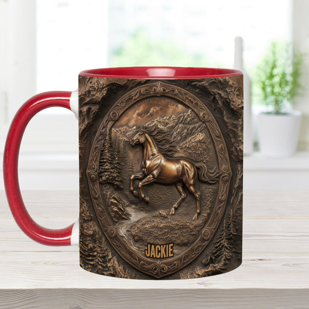 Mug personnalisé Wild Spirit - Motif cheval