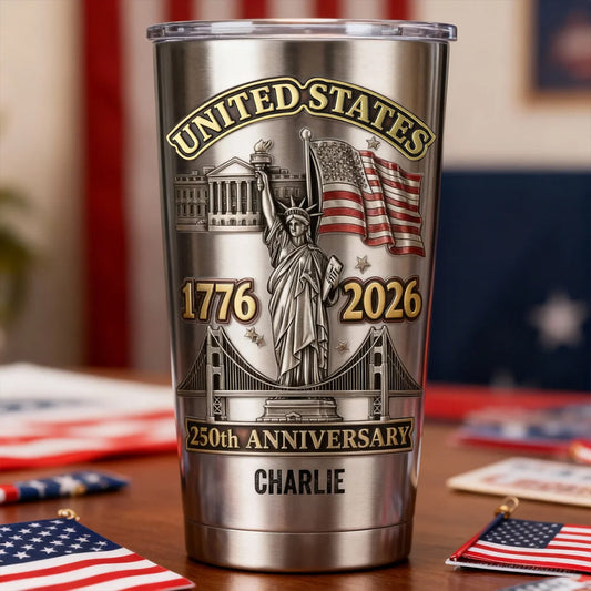 250th Anniversary - Personalized Patriot Tumbler