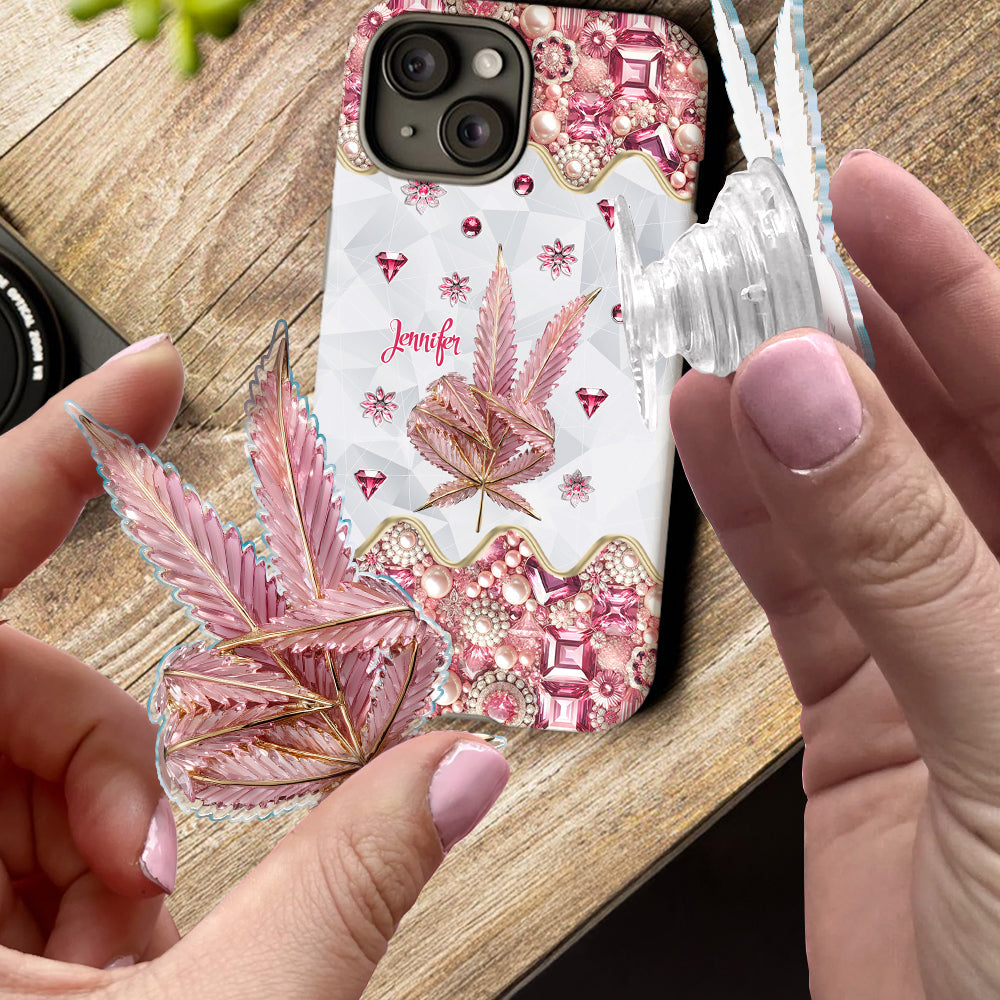 It's Always 420 Somewhere - Personalized Weed Full Print Phone Case & Phone Grip