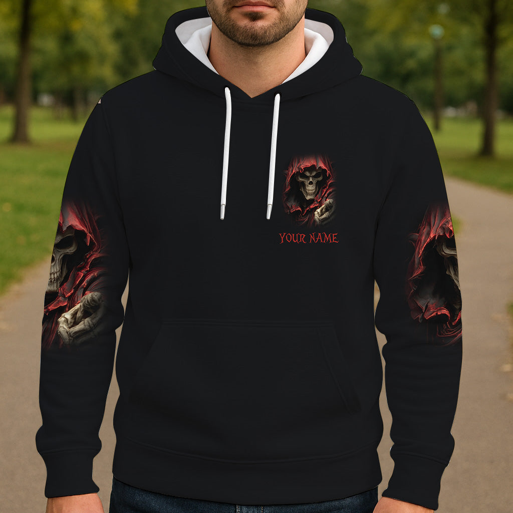 À ton tour - T-shirt personnalisé à motif de crâne intégral