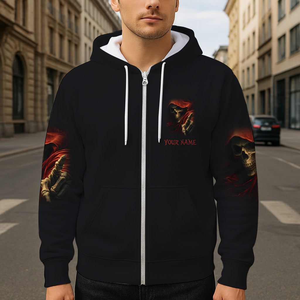 You're Next - Personalized Skull All Over Shirt