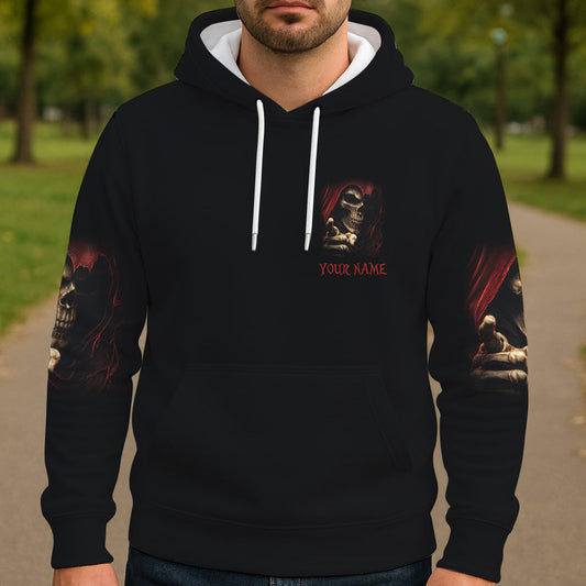 À ton tour - T-shirt personnalisé à motif de crâne intégral