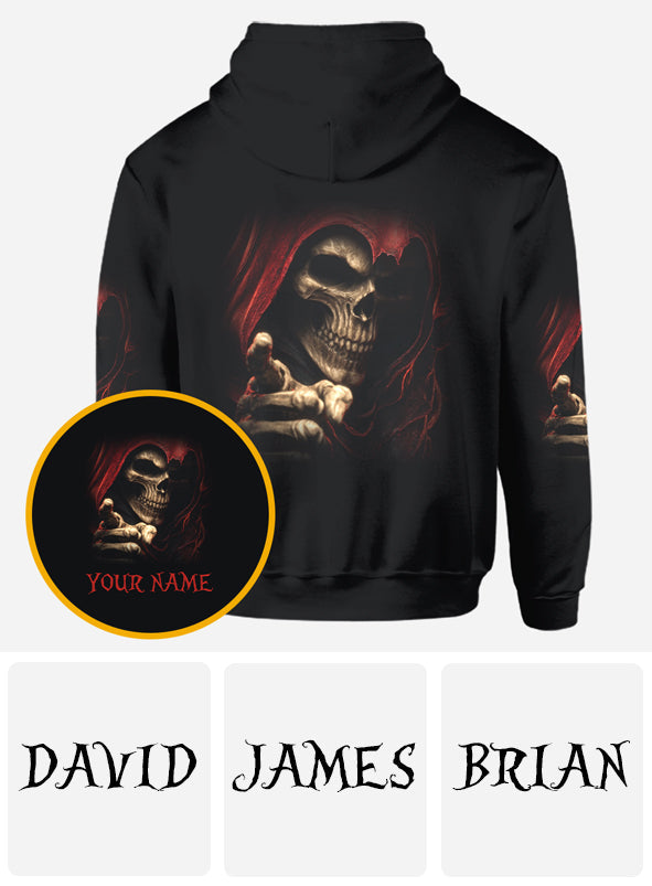 You're Next - Personalized Skull All Over Shirt