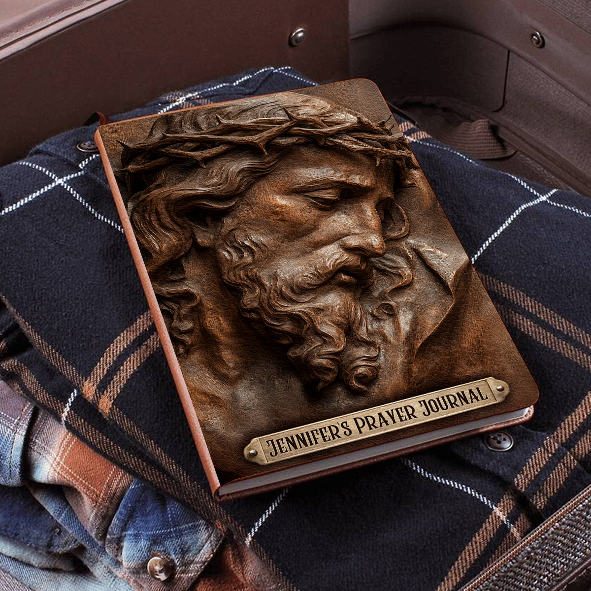 Prayer Journal - Personalized Christian Leather Journal