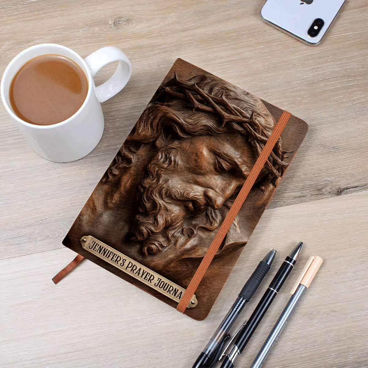 Prayer Journal - Personalized Christian Leather Journal