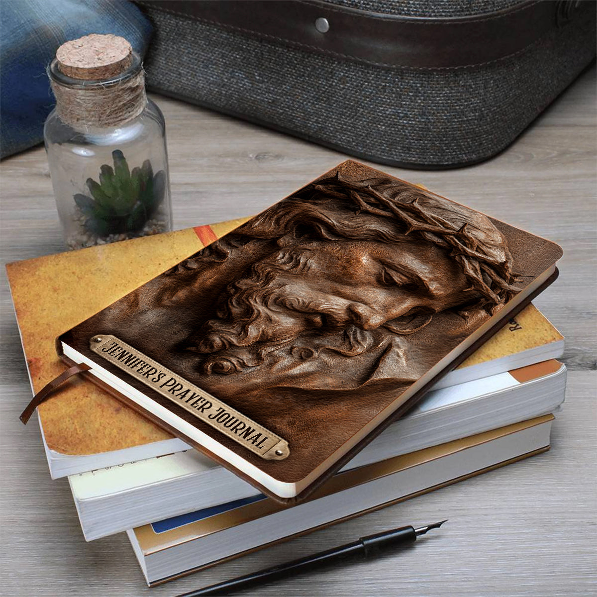 Prayer Journal - Personalized Christian Leather Journal