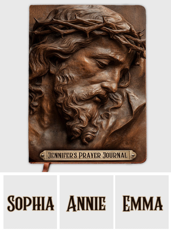Prayer Journal - Personalized Christian Leather Journal