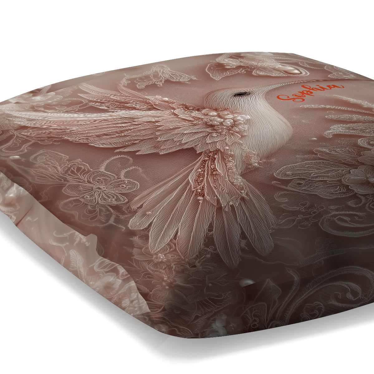 Coussin décoratif personnalisé Colibri - Magnifique Colibri