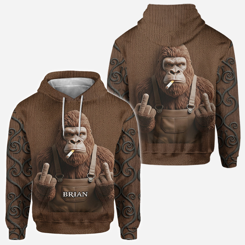 Funny Bigfoot - Personalized Bigfoot All Over Shirt