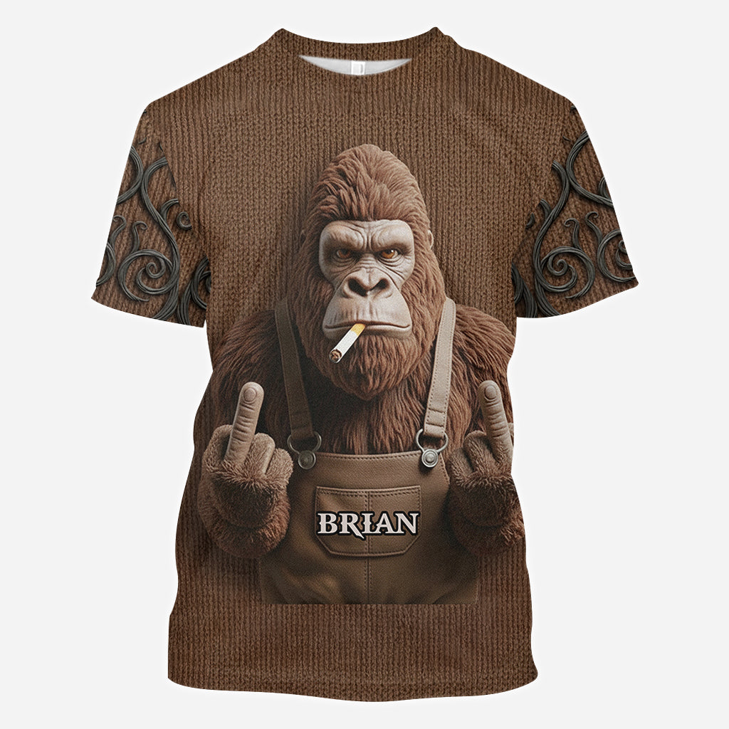 Funny Bigfoot - Personalized Bigfoot All Over Shirt