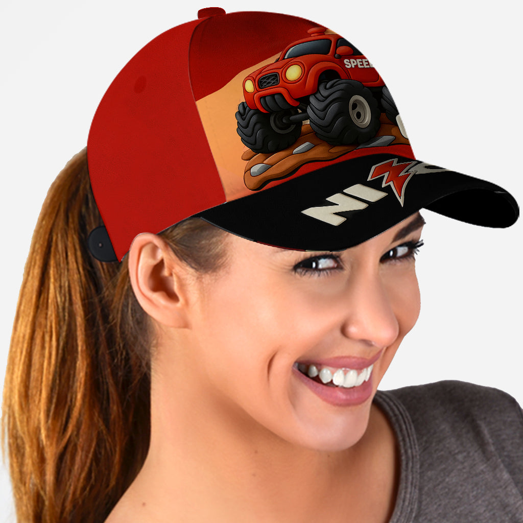 Monster Truck Cute Children's Gift - Personalized Kid Classic Cap
