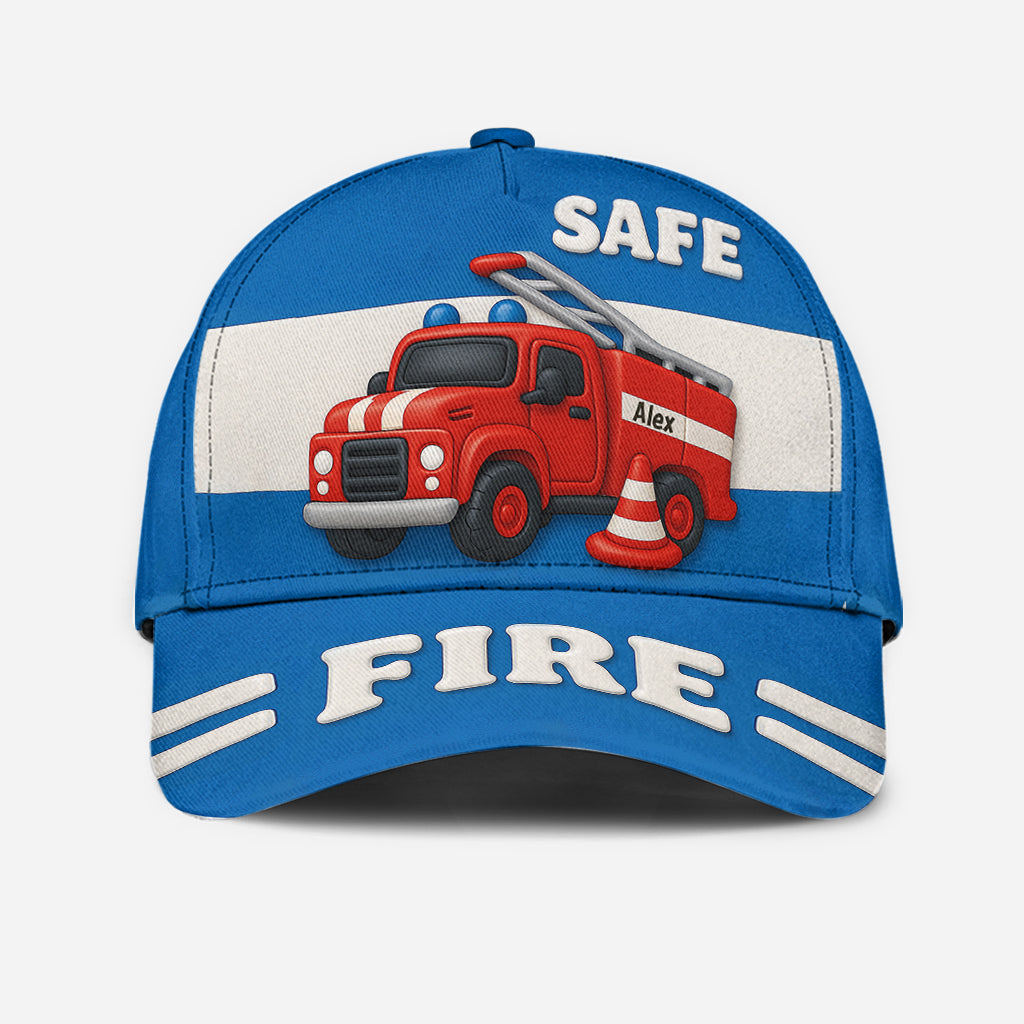 Camion de pompiers - Cadeau enfant mignon - Casquette classique personnalisée pour enfant