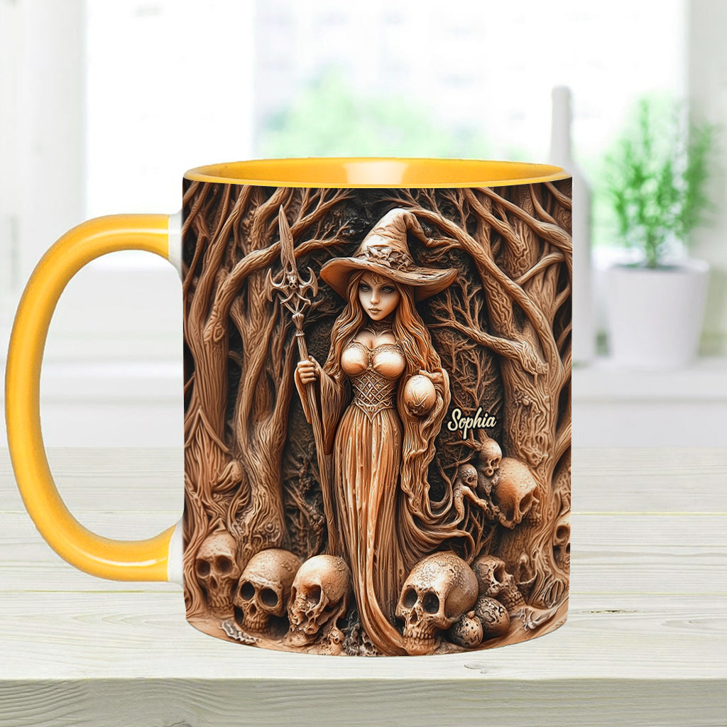 Beautiful Witch - Personalized Witch Accent Mug