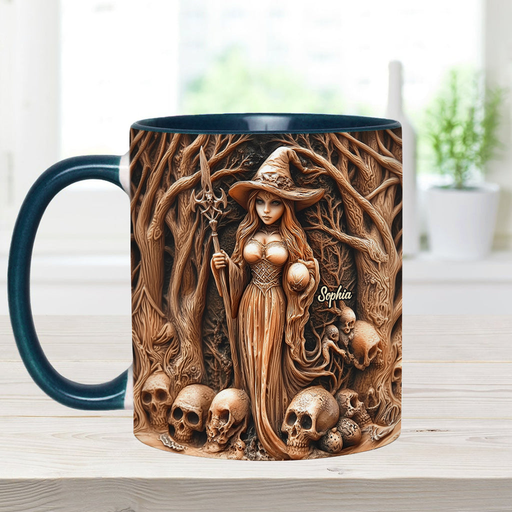 Beautiful Witch - Personalized Witch Accent Mug