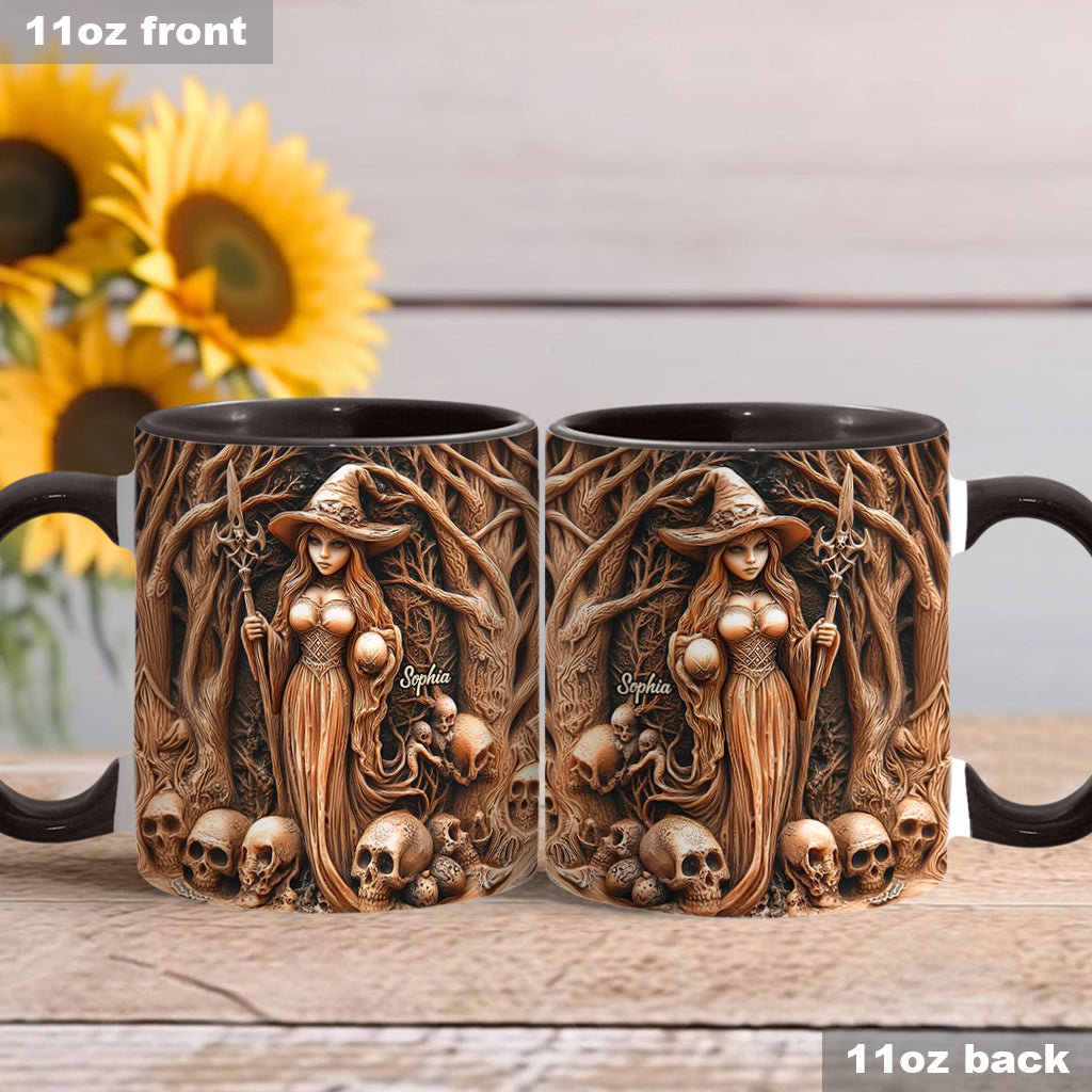 Beautiful Witch - Personalized Witch Accent Mug